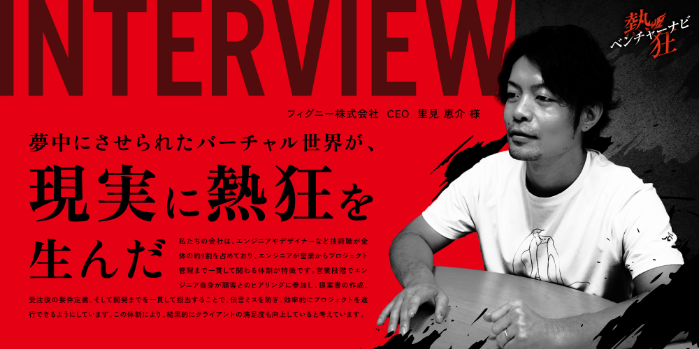 代表インタビュー】フィグニー株式会社 代表取締役社長 里見 恵介