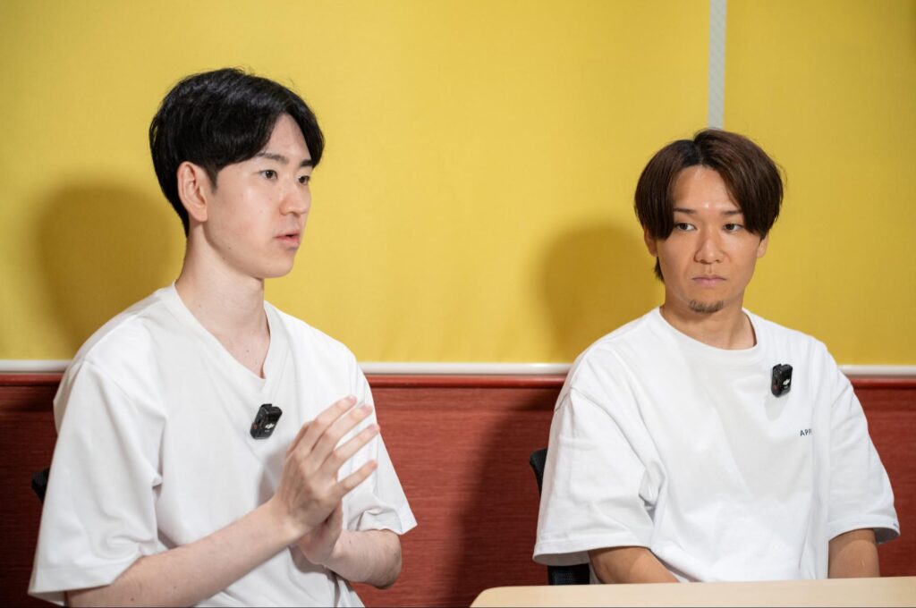 and media株式会社の鳥越代表と山岸ディレクター